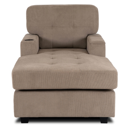 Fotel Wypoczynkowy Kanapa Sofa Do Salonu Sypialni Tapicerowany NEO Beżowy