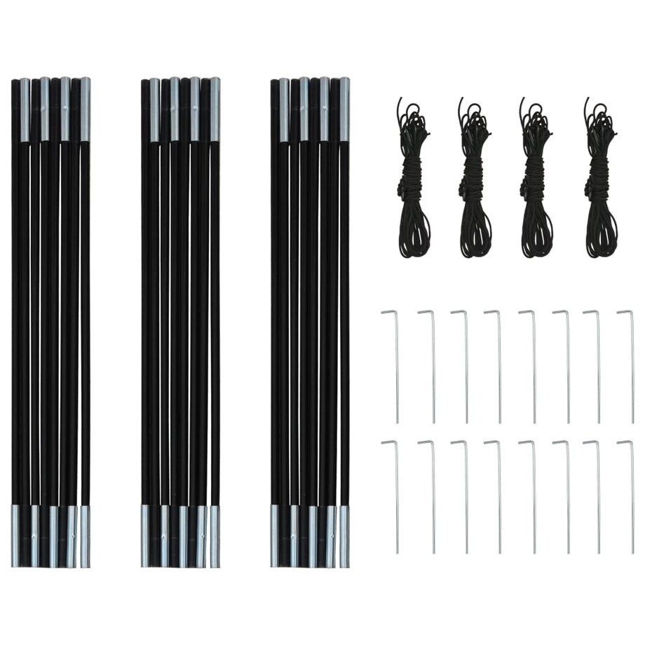 vidaXL Namiot 4-osobowy, niebiesko-zielony