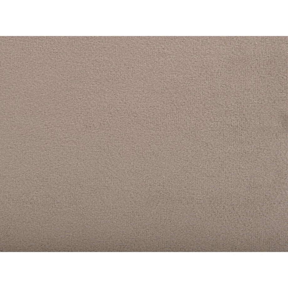 Łóżko welurowe 180 x 200 cm beżowoszare AMBILLOU
