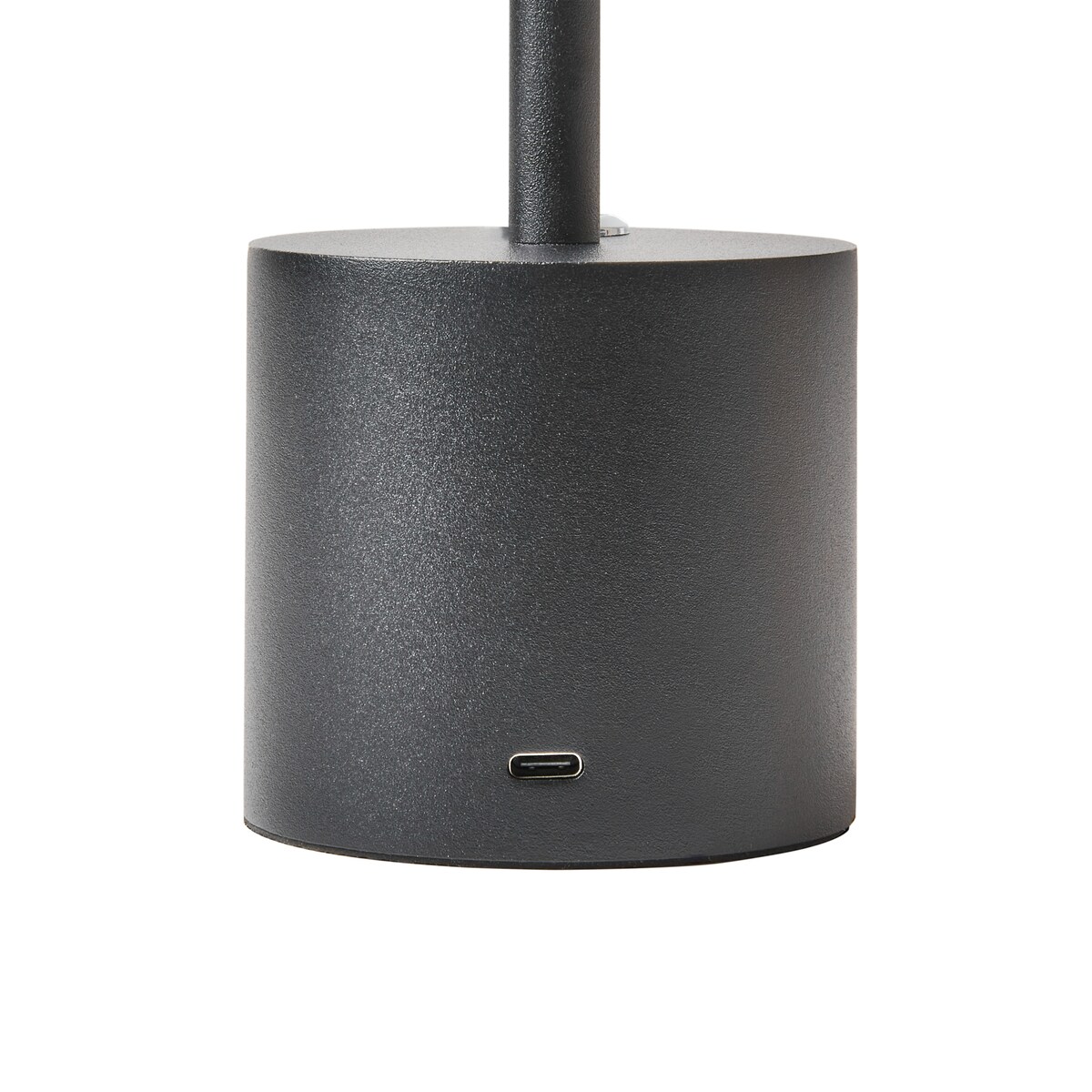 Bezprzewodowa lampa stołowa LED LIZANDRO Ze ściemniaczem Metal Czarny
