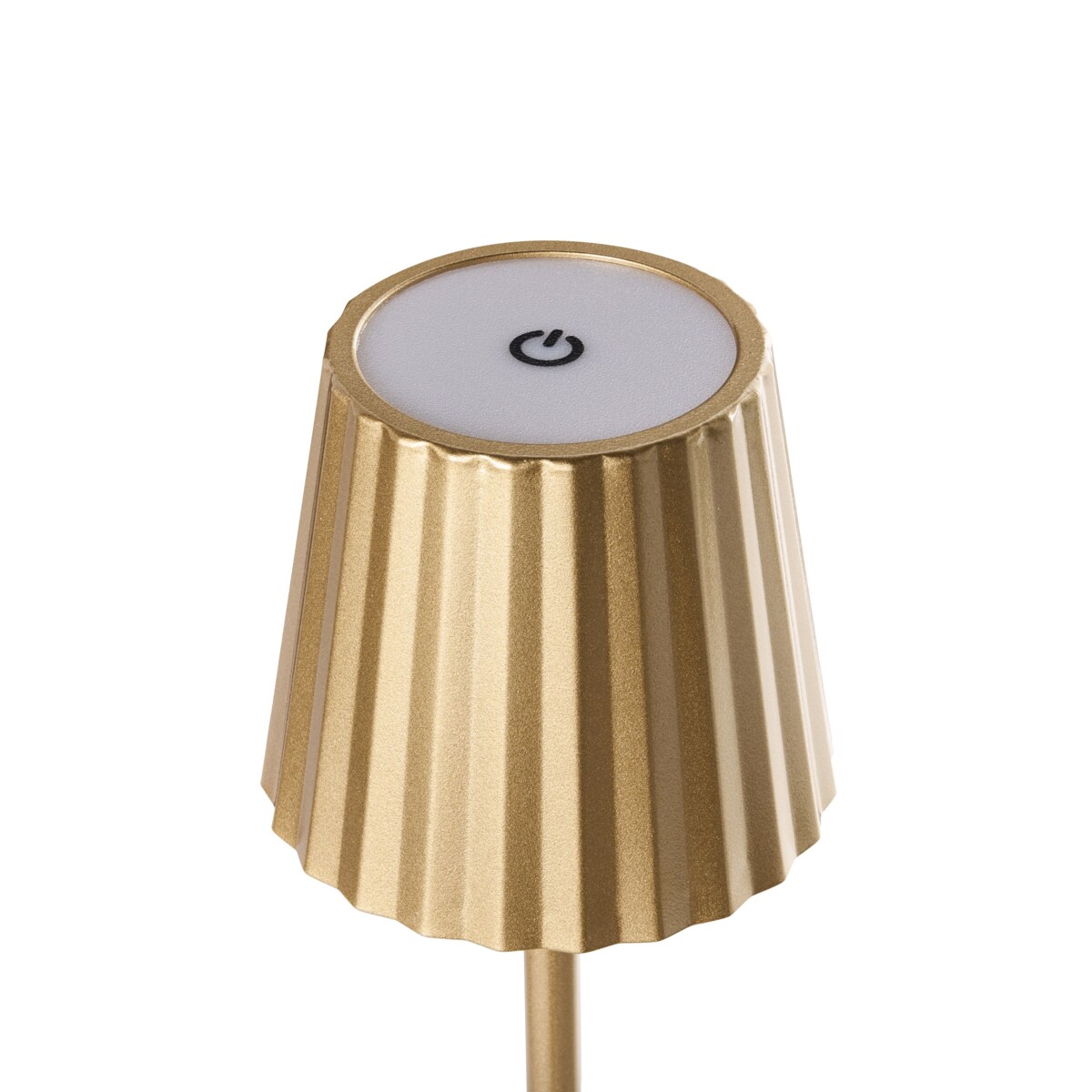 Bezprzewodowa lampa stołowa LED ABARO Metal Złoty