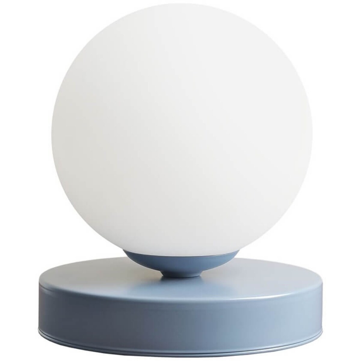 Lampka stołowa Ball Table 1076B16_S kulista niebieska