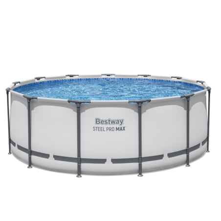 Basen ogrodowy stelażowy 396x122cm Bestway 18w1