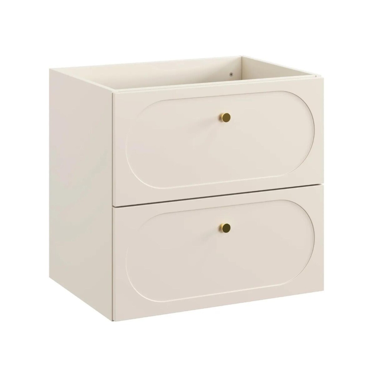 Szafka pod umywalkę DONNA SAND 2S 60cm beż piaskowy
