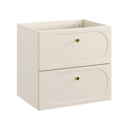 Szafka pod umywalkę DONNA SAND 2S 60cm beż piaskowy