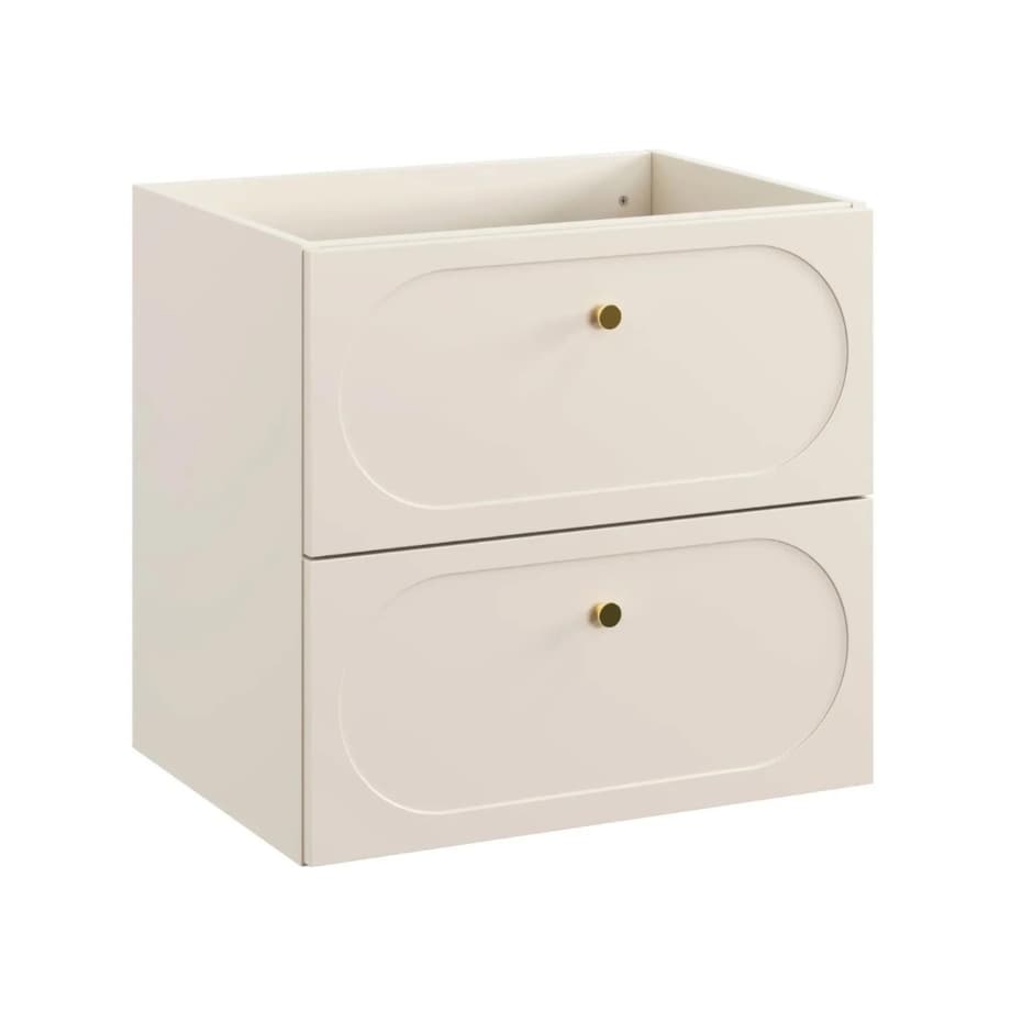 Szafka pod umywalkę DONNA SAND 2S 60cm beż piaskowy