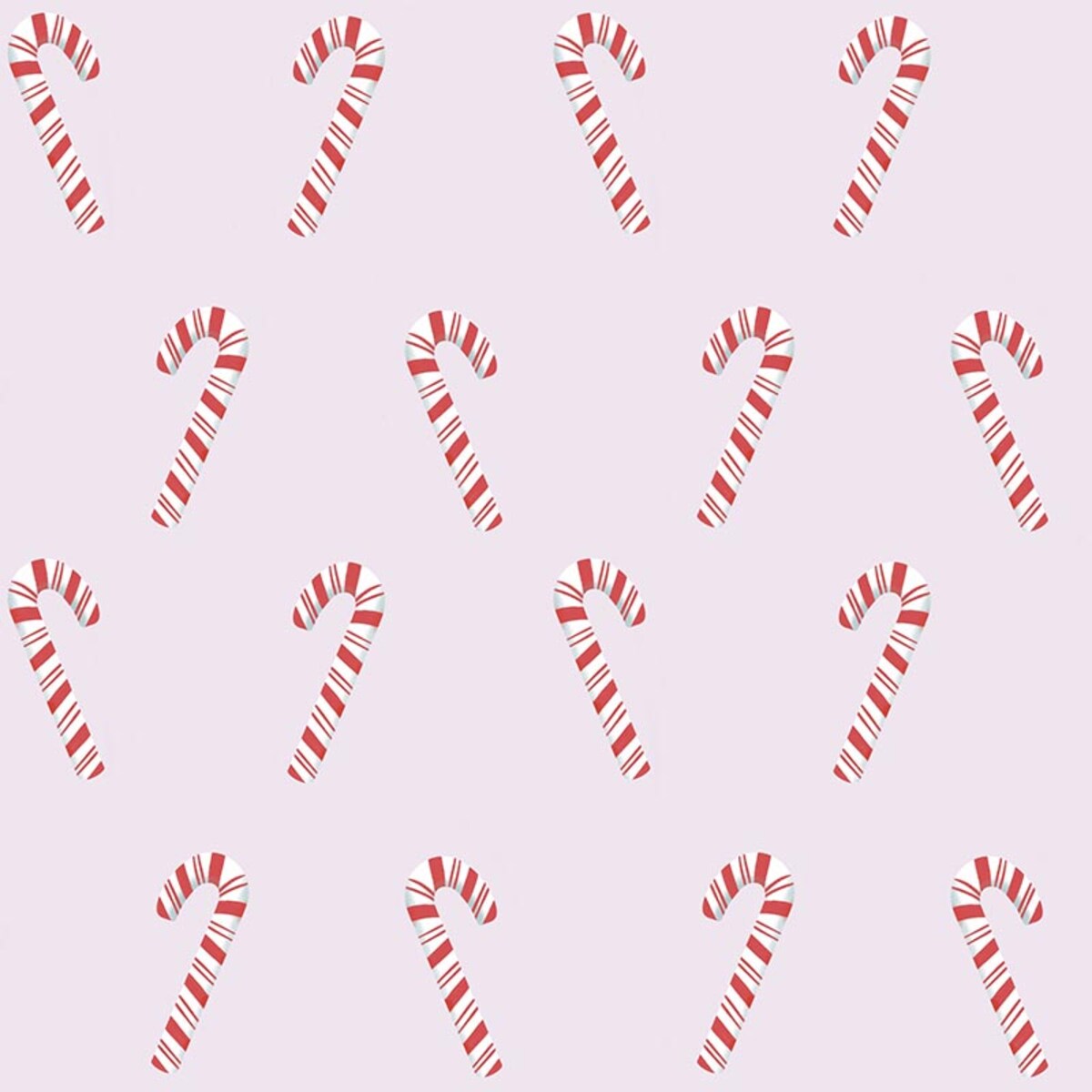 Bieżnik świąteczny - Laski cukrowe - róż - 35x130 cm