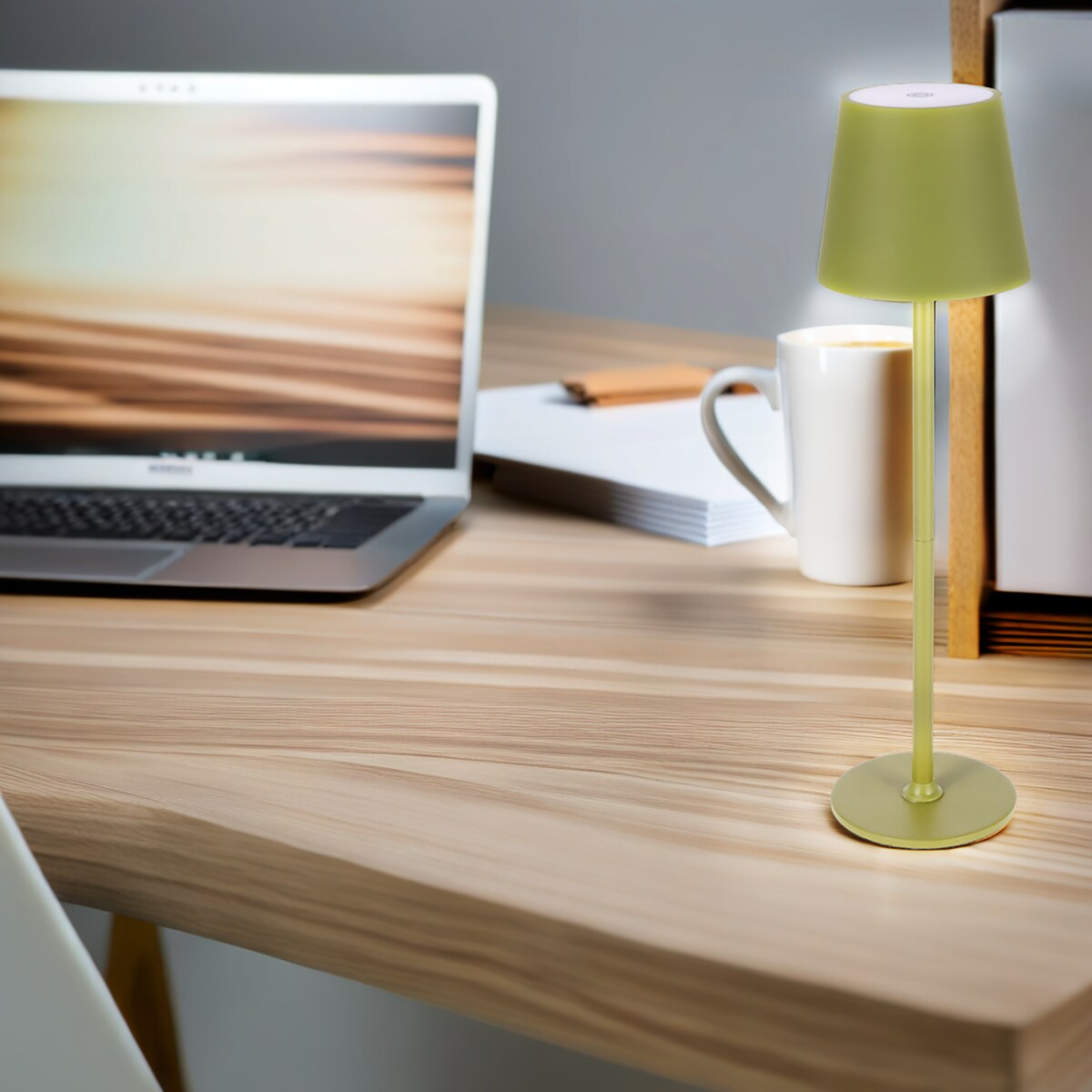 Lampa LED stołowa BEZPRZEWODOWA 3 tryby