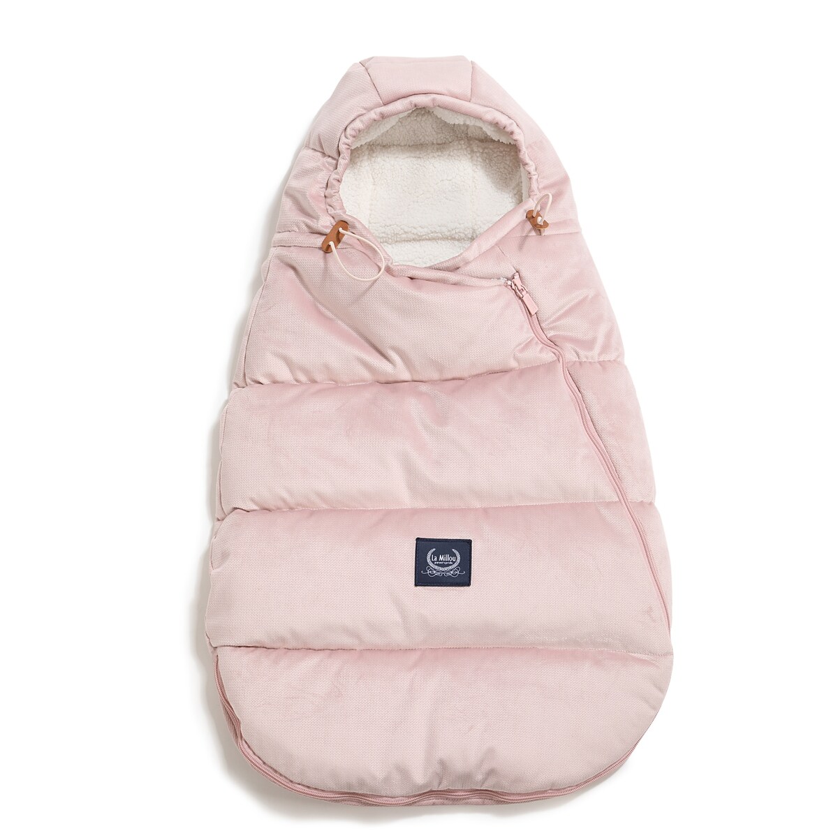 La Millou - Śpiworek do Wózka Baby Multi SMOKE ROSE