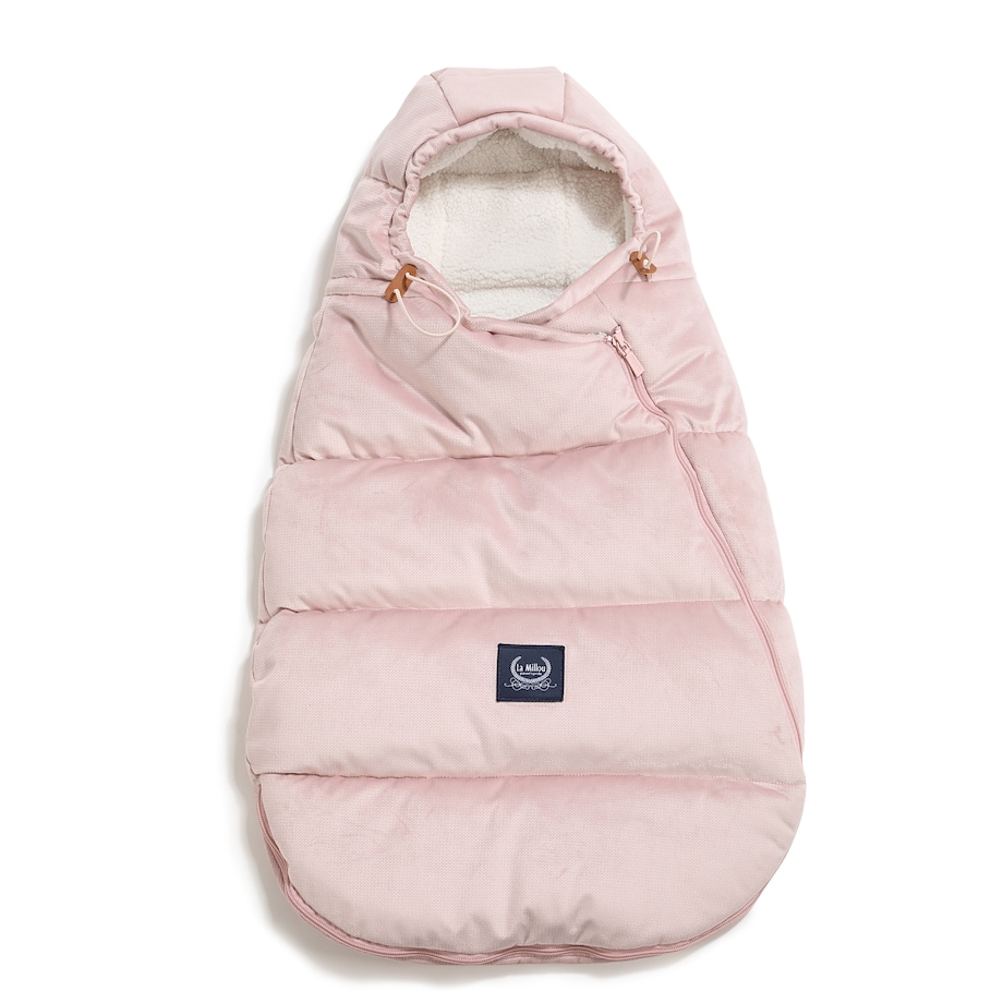 La Millou - Śpiworek do Wózka Baby Multi SMOKE ROSE