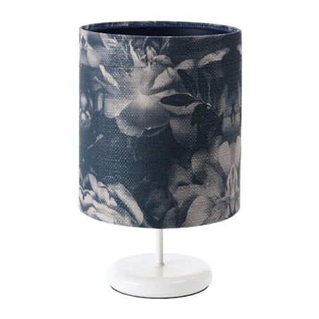 Lampa stołowa MIST-C-W granatowa/grafitowa