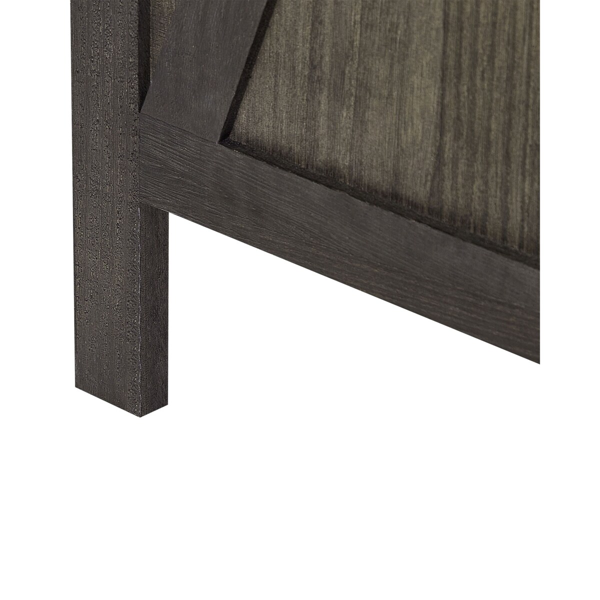 4-panelowy składany parawan pokojowy drewniany 170 x 163 cm ciemnobrązowy RIDANNA