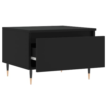 vidaXL Stoliki kawowe, 2 szt., czarne, 50x46x35 cm