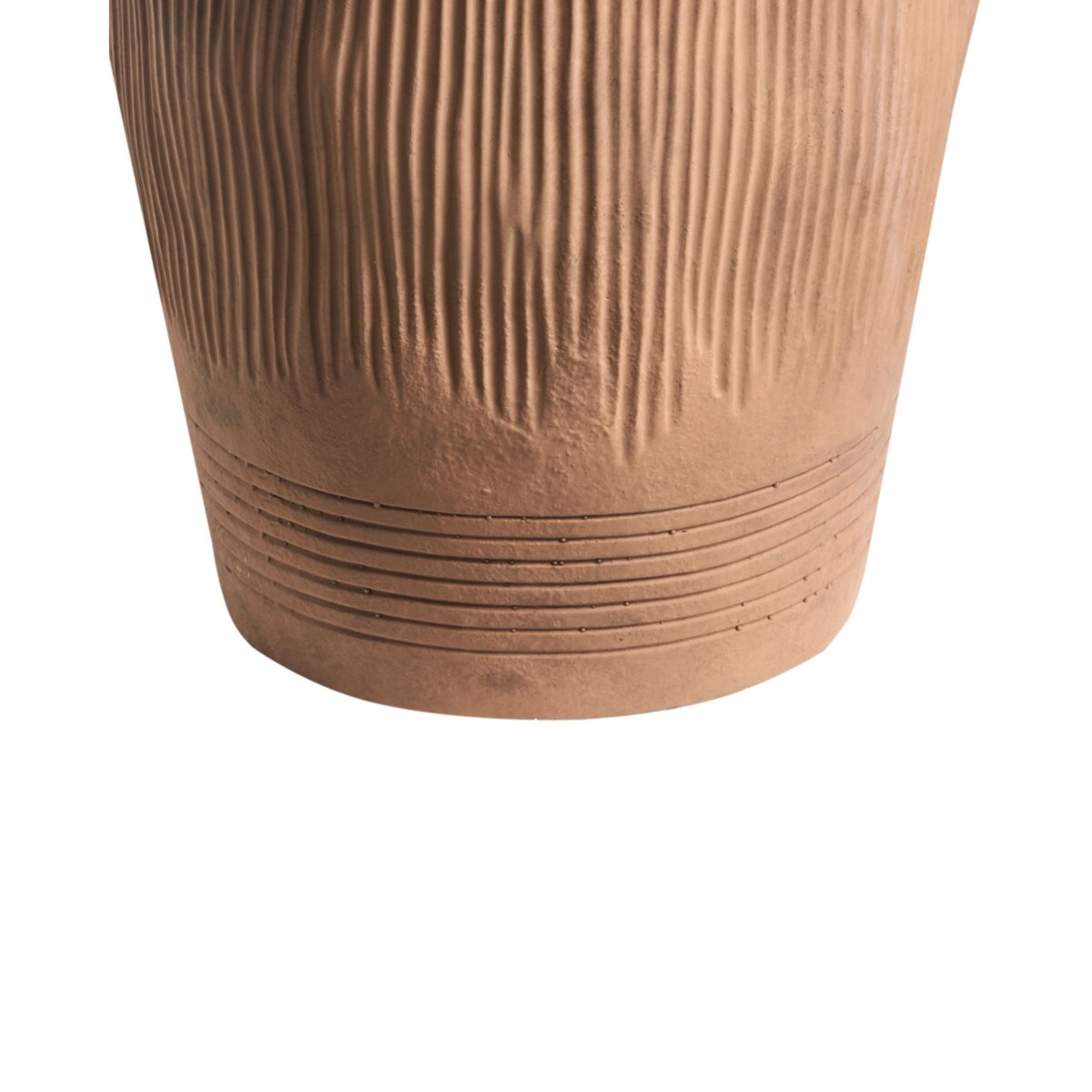 Wazon na kwiaty TRIKALA 50 cm Jasnobrązowy