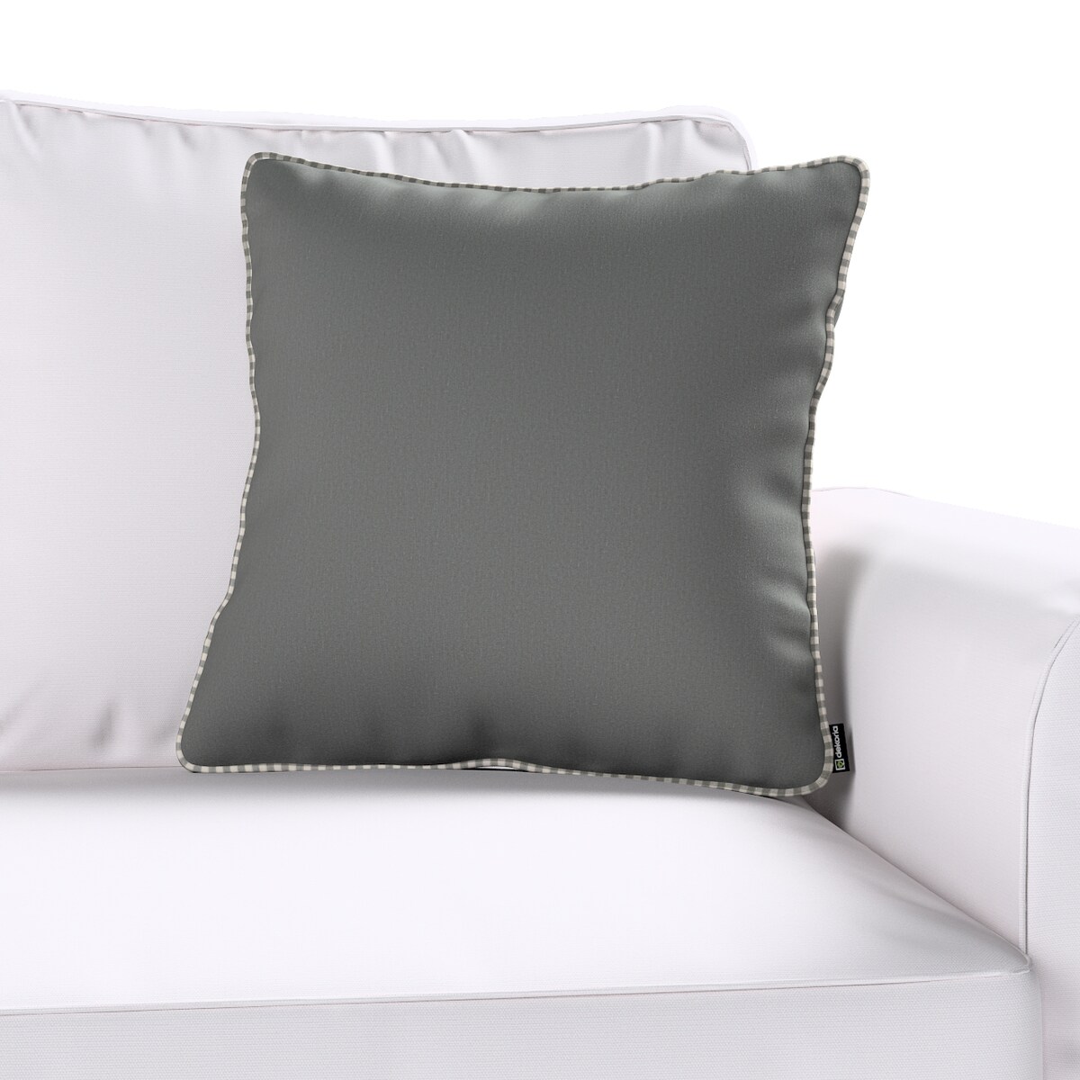 Poszewka Gabi na poduszkę 60x60 szary