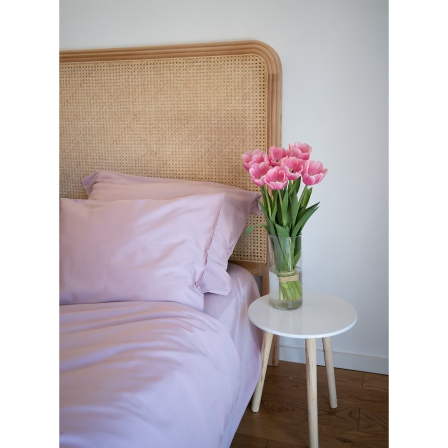 Pościel satynowa dusty pink 160/200 + 2 x 70/80 cm