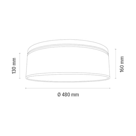 Drewniana Lampa Sufitowa BRITOP Lighting 3xE27 Max.25W Dąb Olejowany FSC z Beżowo Czarnym Lnem, Polski Producent, 1 szt.
