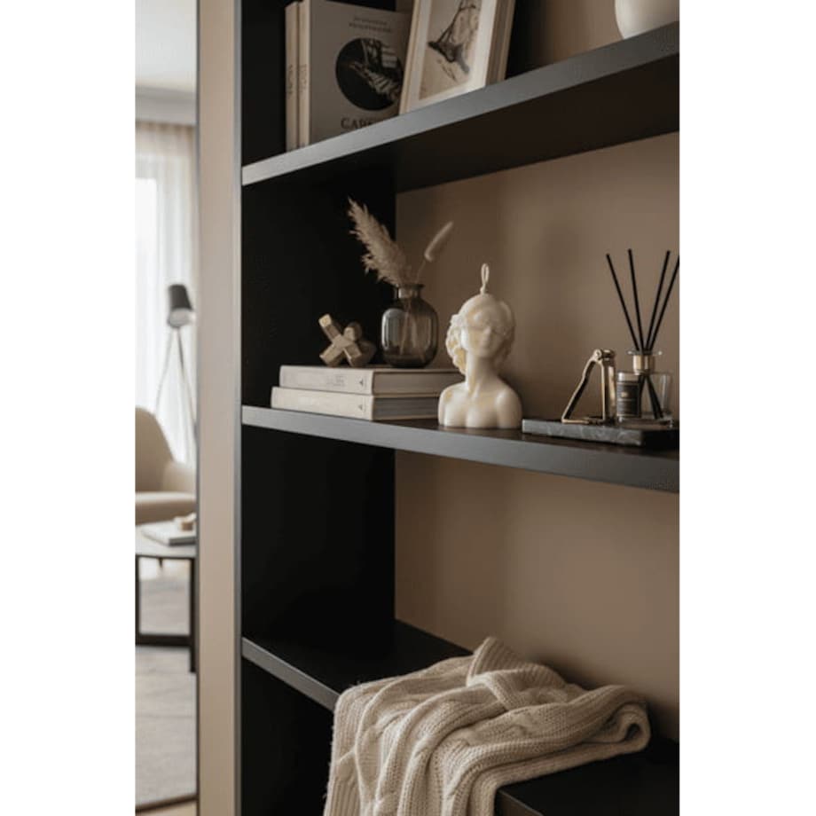 Świeca sojowa Celia – artystyczna rzeźba z naturalnego wosku, idealna jako elegancki prezent dla kobiety