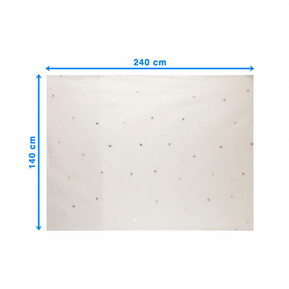 Obrus Świąteczny Na Stół Plamoodporny Dekoracyjny Na Boże Narodzenie 140X240 Złoty