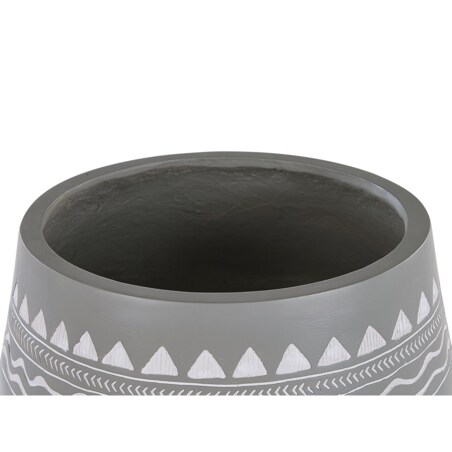 Doniczka na stojaku 42 x 42 x 44 cm jasnoszara WERIA
