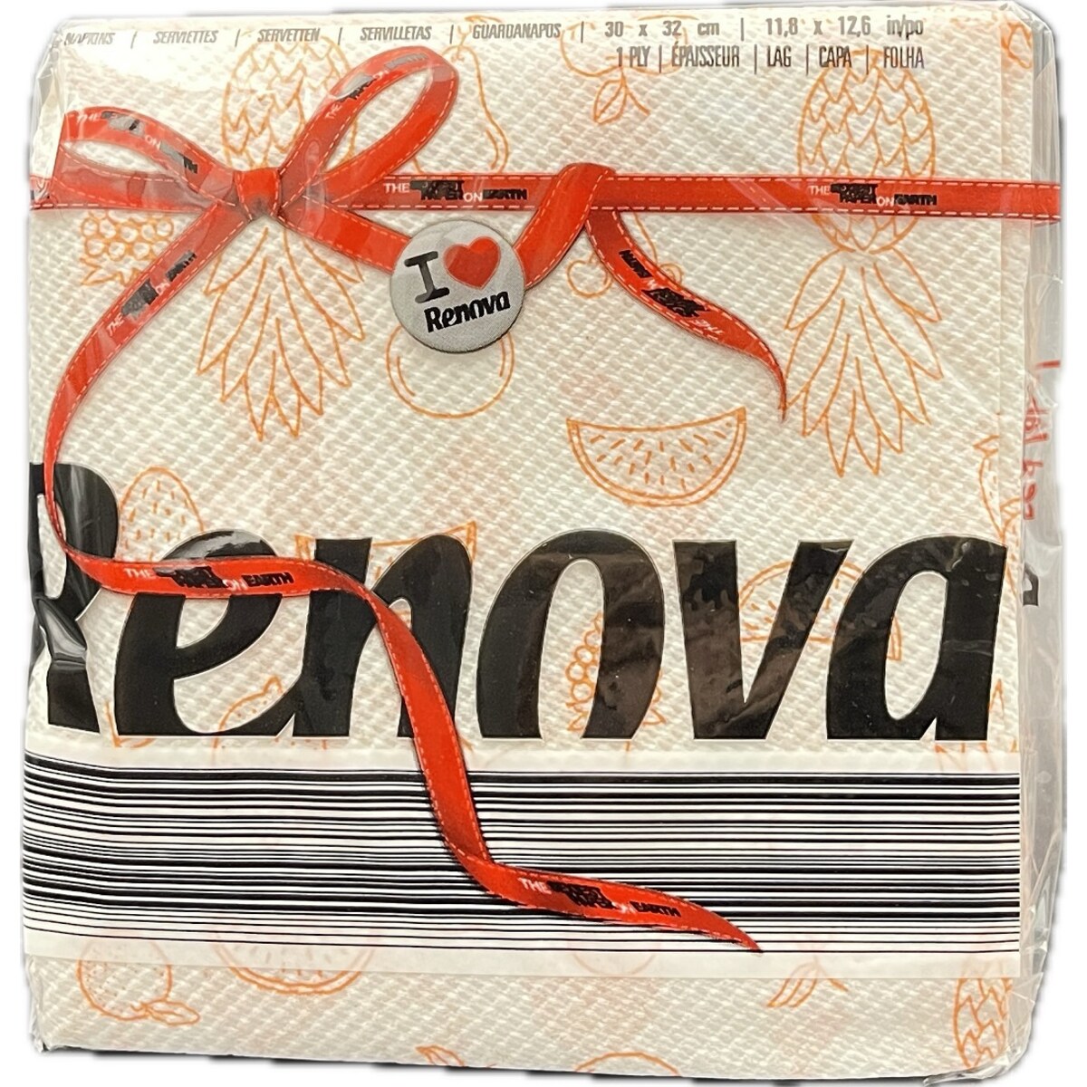 Serwetki papierowe Renova Red Label Deco 70szt