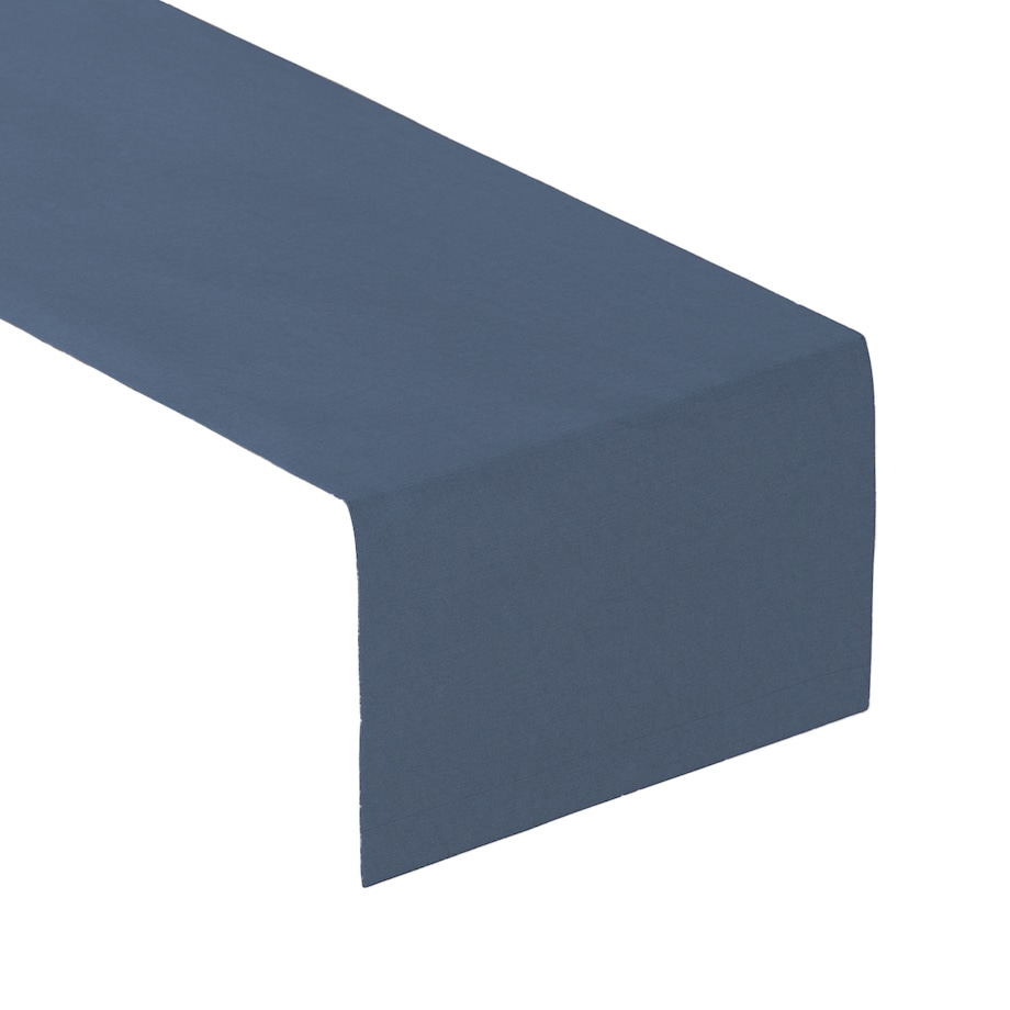 Bieżnik prostokątny 40x130 granatowy