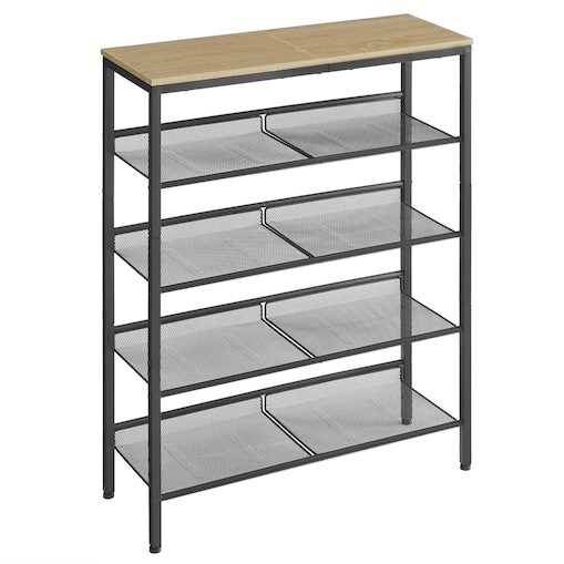 Szafka Na Buty 75X28X93 Cm Sonoma