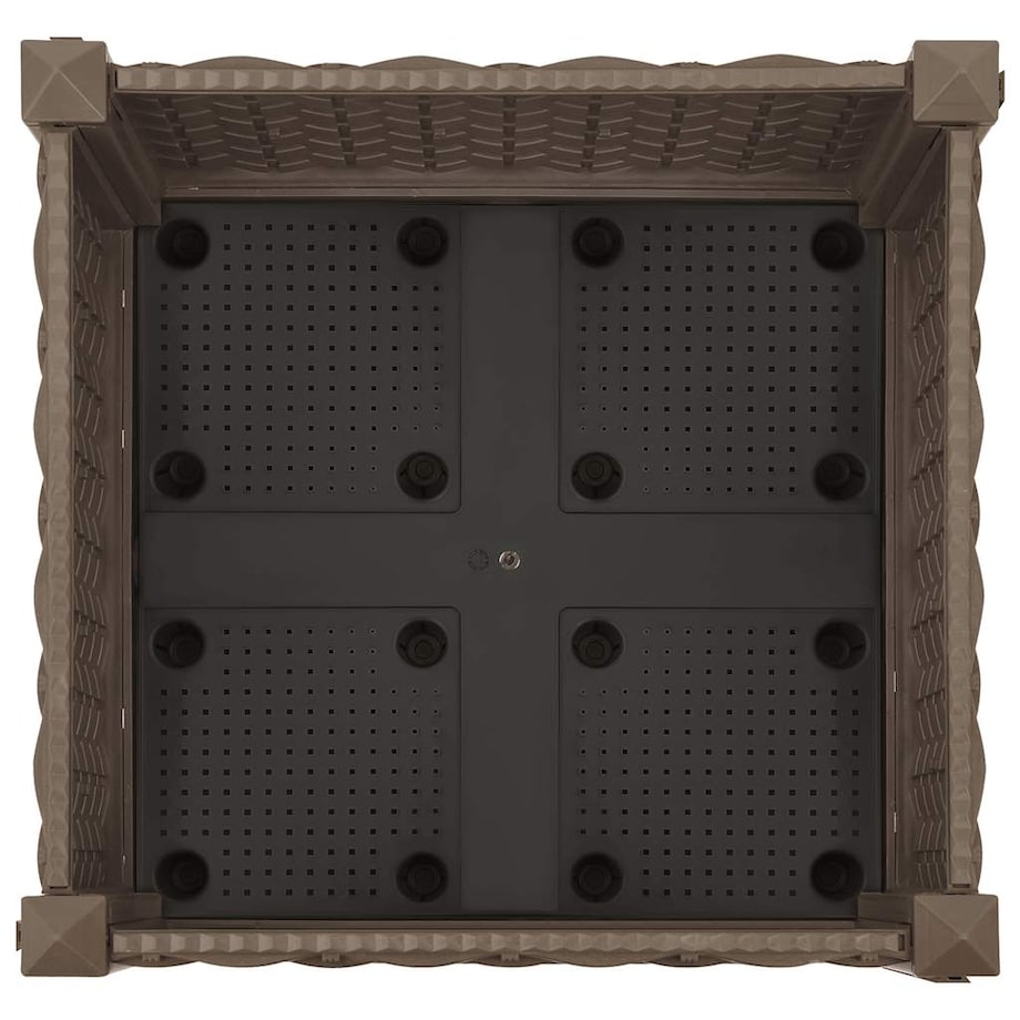 vidaXL Donica do podniesionej rabaty, 40x40x23 cm, polipropylen