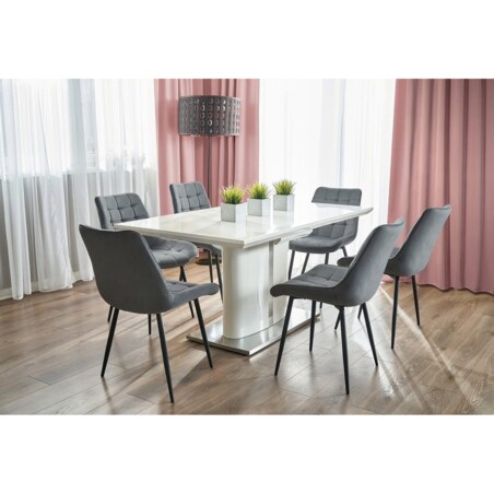 2 X Krzesło Do Jadalni Kuchni Salonu Do Jadalni Kuchni Stołu Zestaw Komplet Misty Szare