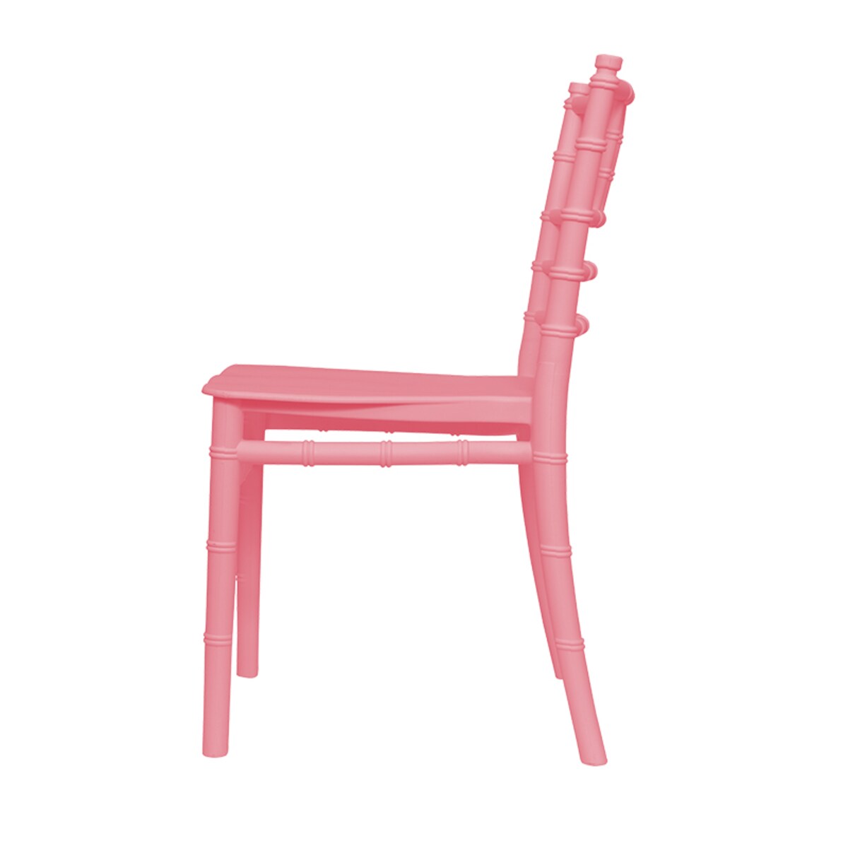 Krzesełko dla dzieci plastikowe z oparciem różowe dziecięce