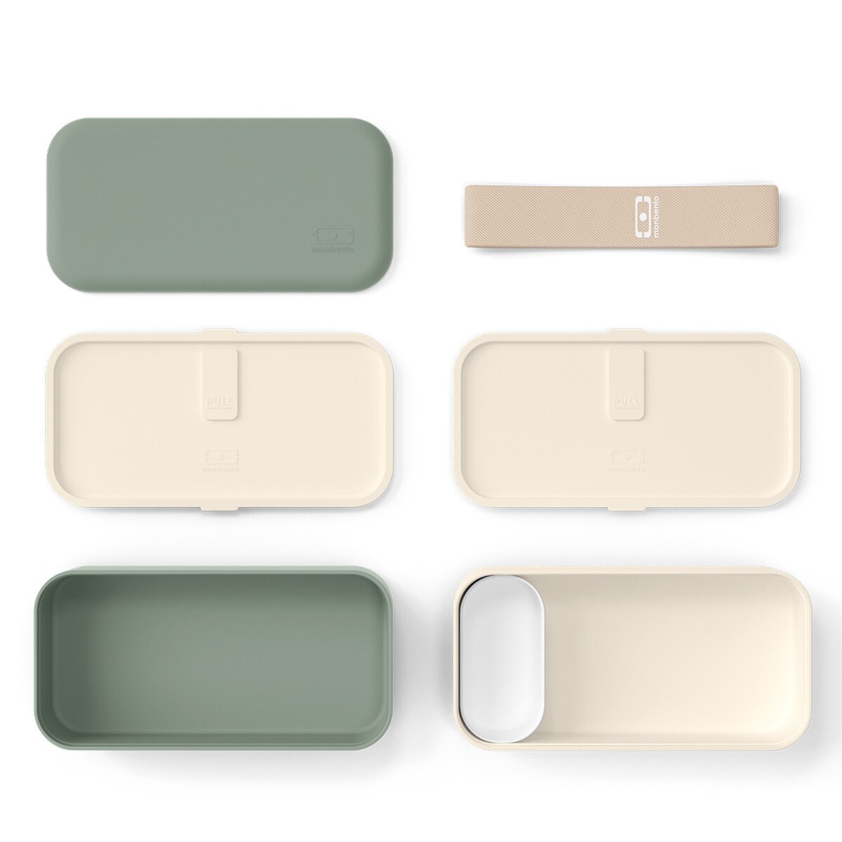 Lunchbox Natural green Bento Original, 1000 ml, Monbento