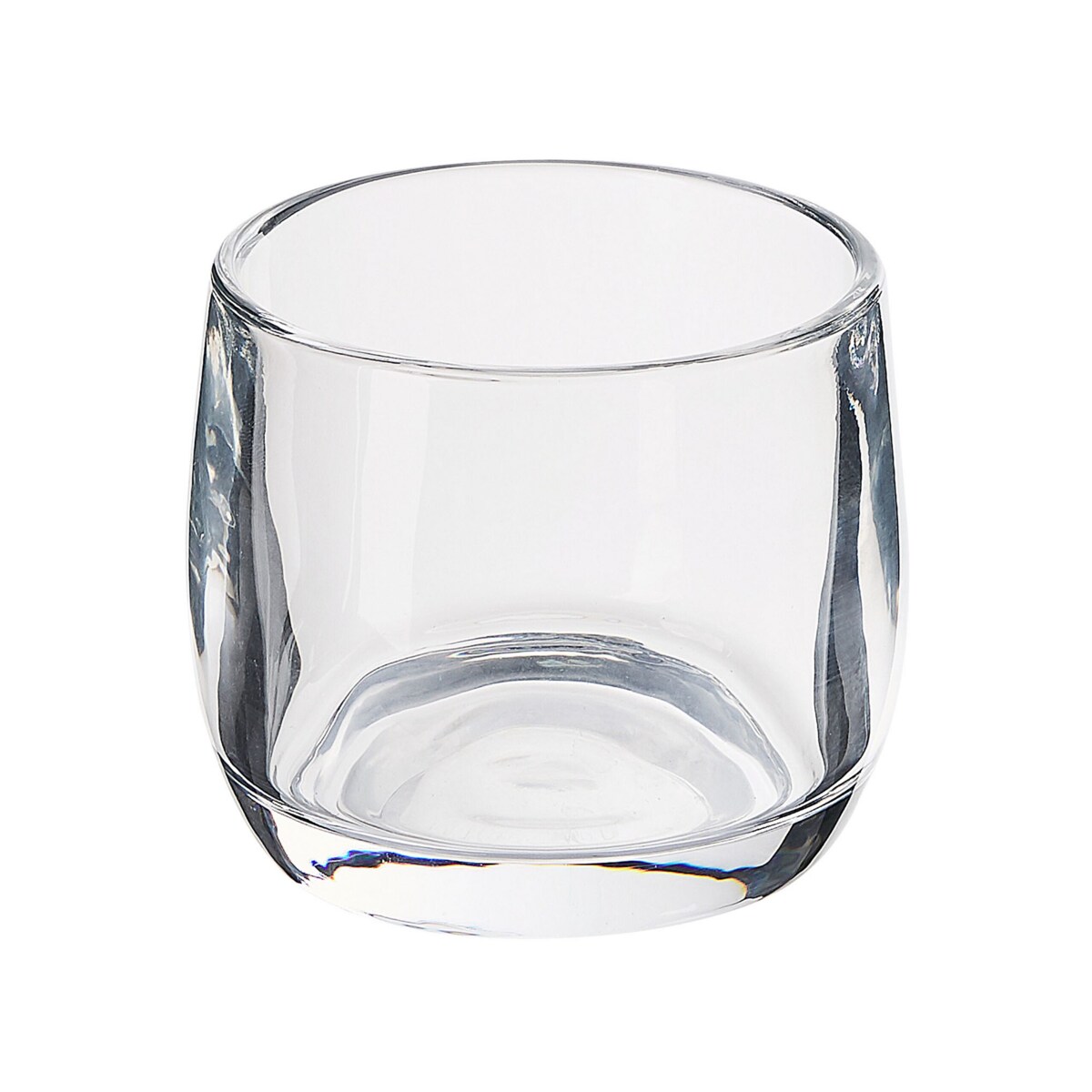 4-częściowy zestaw akcesoriów łazienkowych szklany przezroczysty SONORA