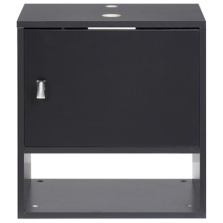 Szafka łazienkowa wisząca pod umywalkę LIMERIA 45 cm Czarny