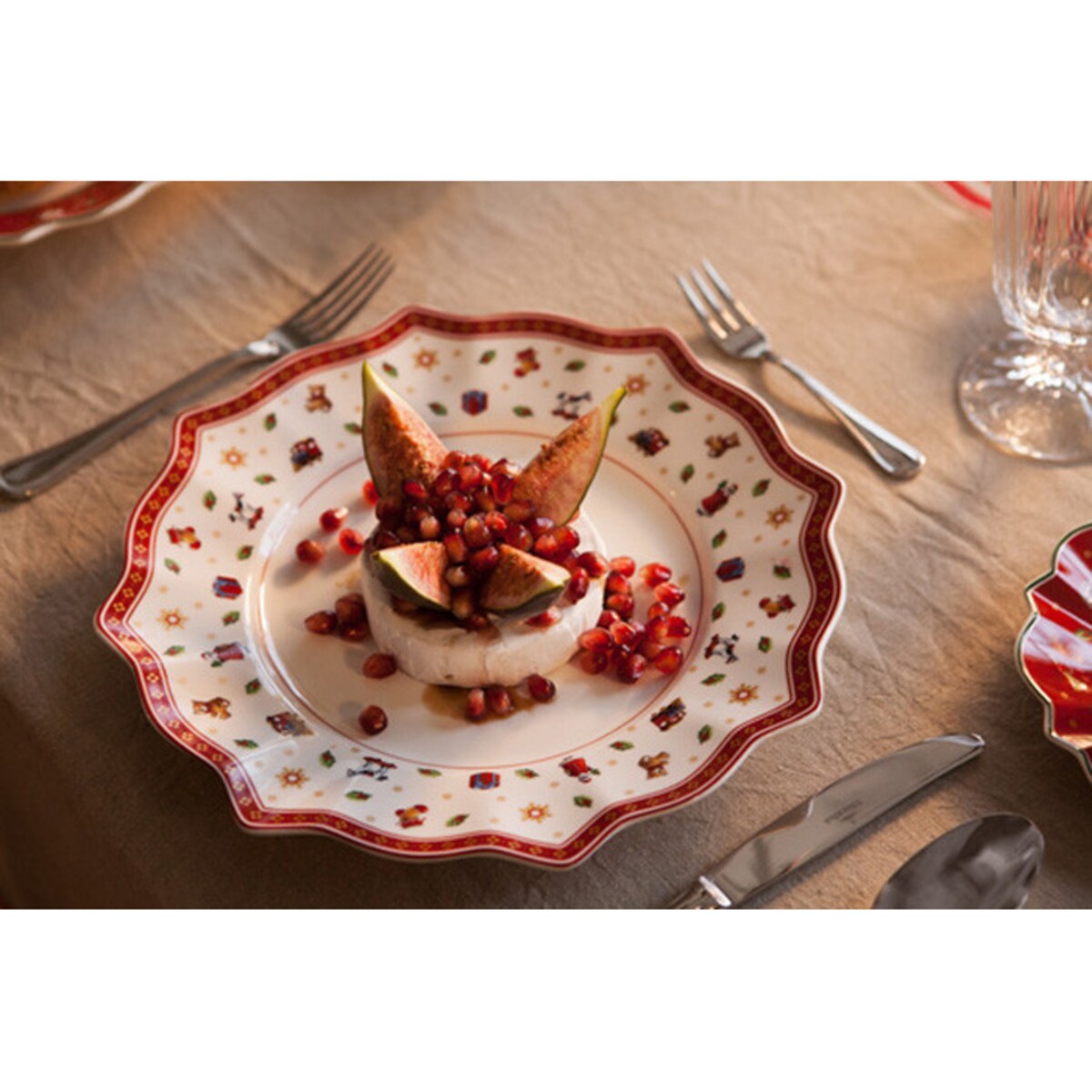 Talerz płaski Toy’s Delight Christmas, 29 cm, Villeroy & Boch