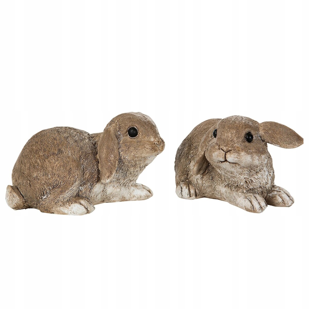 ZAJĄC WIELKANOCNY FIGURKA WIELKANOCNA ZAJĄCZEK 2 szt. NA WIELKANOC PREZENT