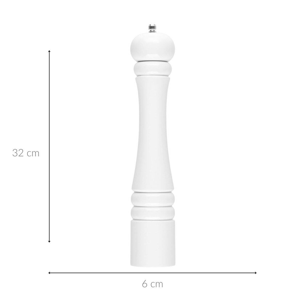 Młynek do przypraw drewniany, 32 cm