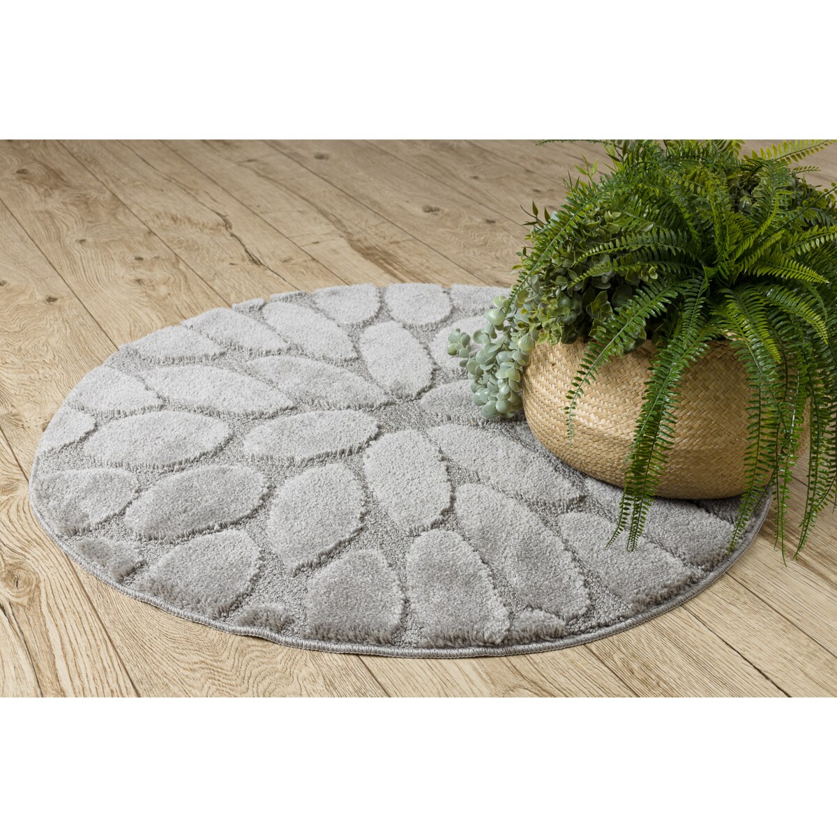 Dywan łazienkowy SUPREME koło STONES koło 50 cm