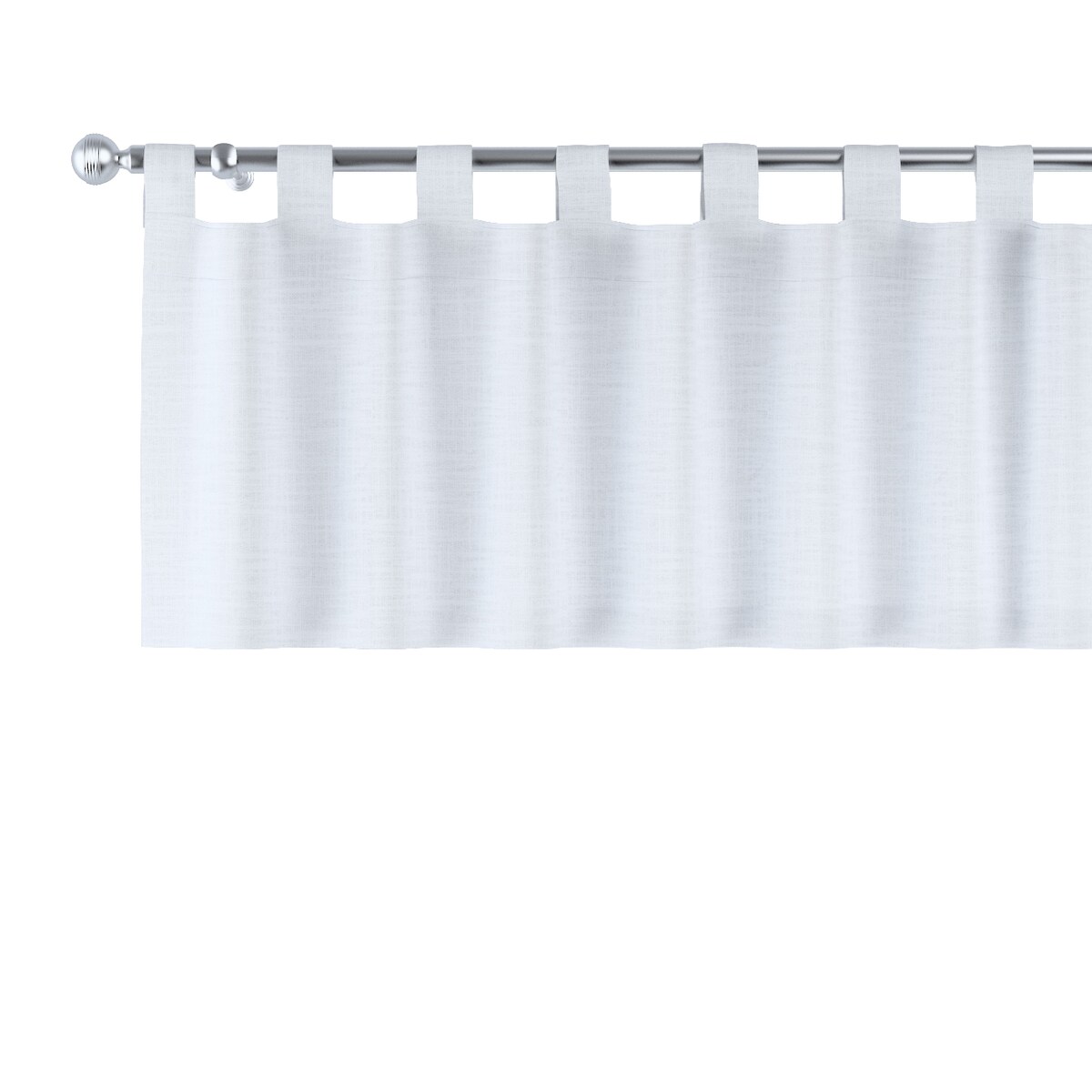 Lambrekin na szelkach 130x40 biały