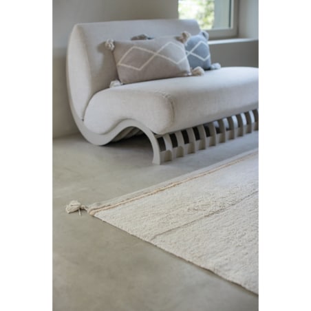 Dywan bawełniany Bloom Natural 90x130cm Lorena Canals