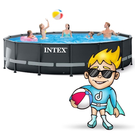 Basen ogrodowy z pompą 488x122cm 11w1 Intex 26326