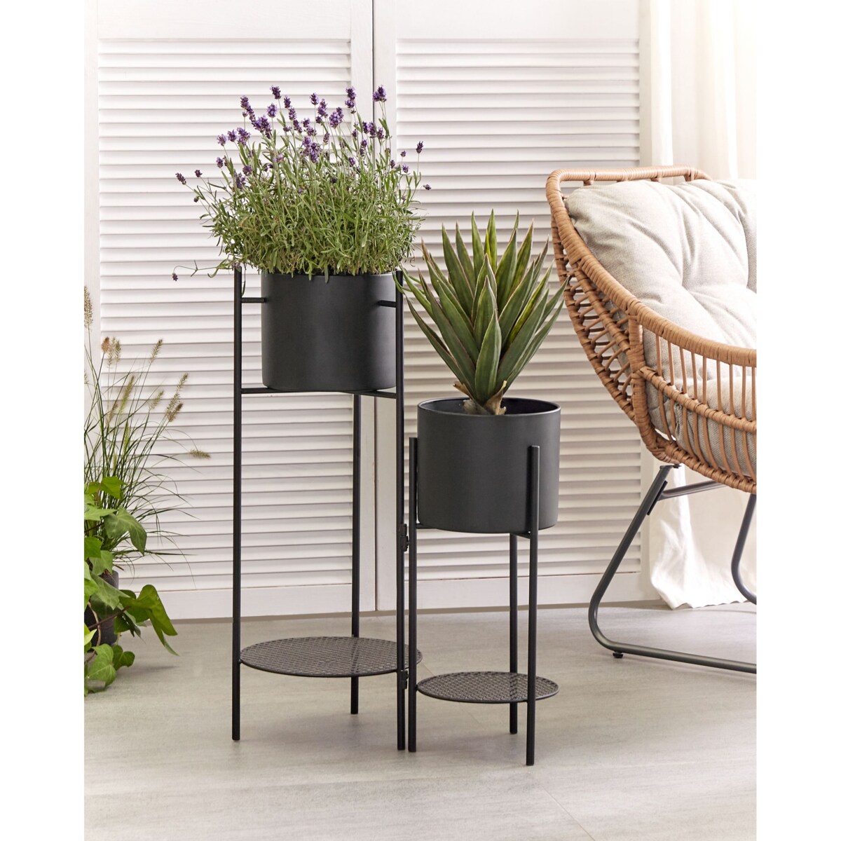 Doniczka ULMUS Metal 58 cm