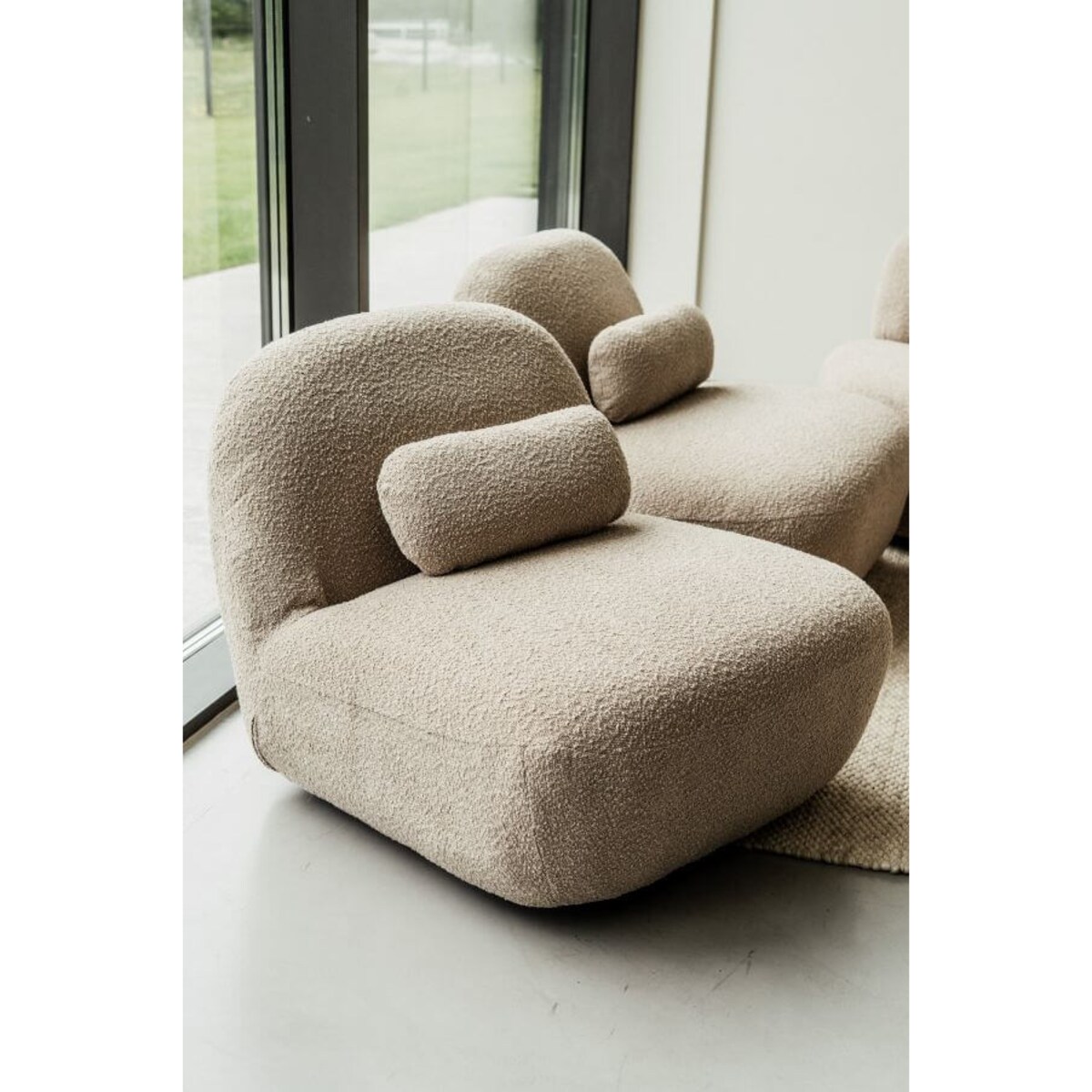 FOTEL OBROTOWY ZEN BEŻOWY