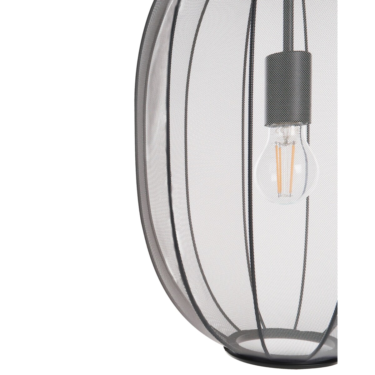 Lampa wisząca PADAMO Materiał syntetyczny Czarny