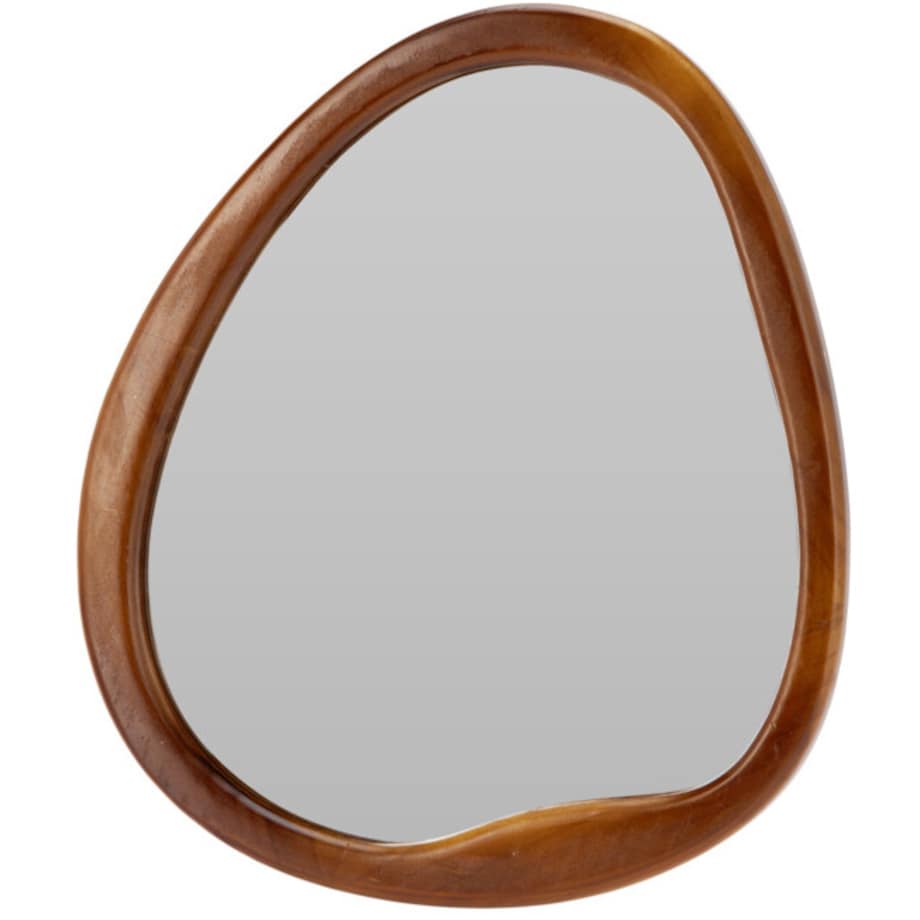 Dekoracyjne lustro ścienne, 32 x 36 cm