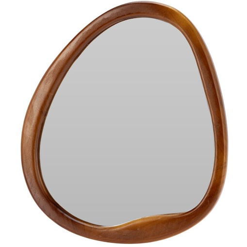 Dekoracyjne lustro ścienne, 32 x 36 cm