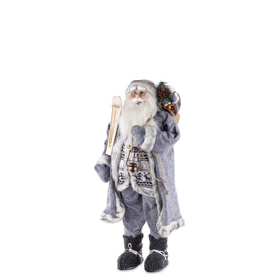 Figurka świąteczna Święty Mikołaj 92x53x42 cm NICOLAS