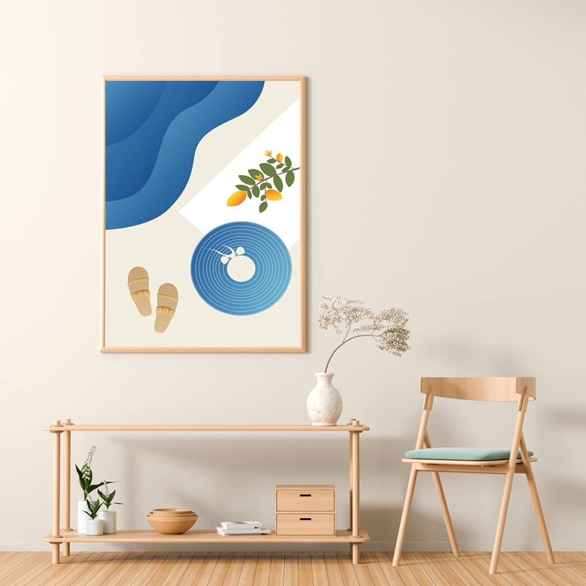 plakat summer graphic 4 30x40 cm