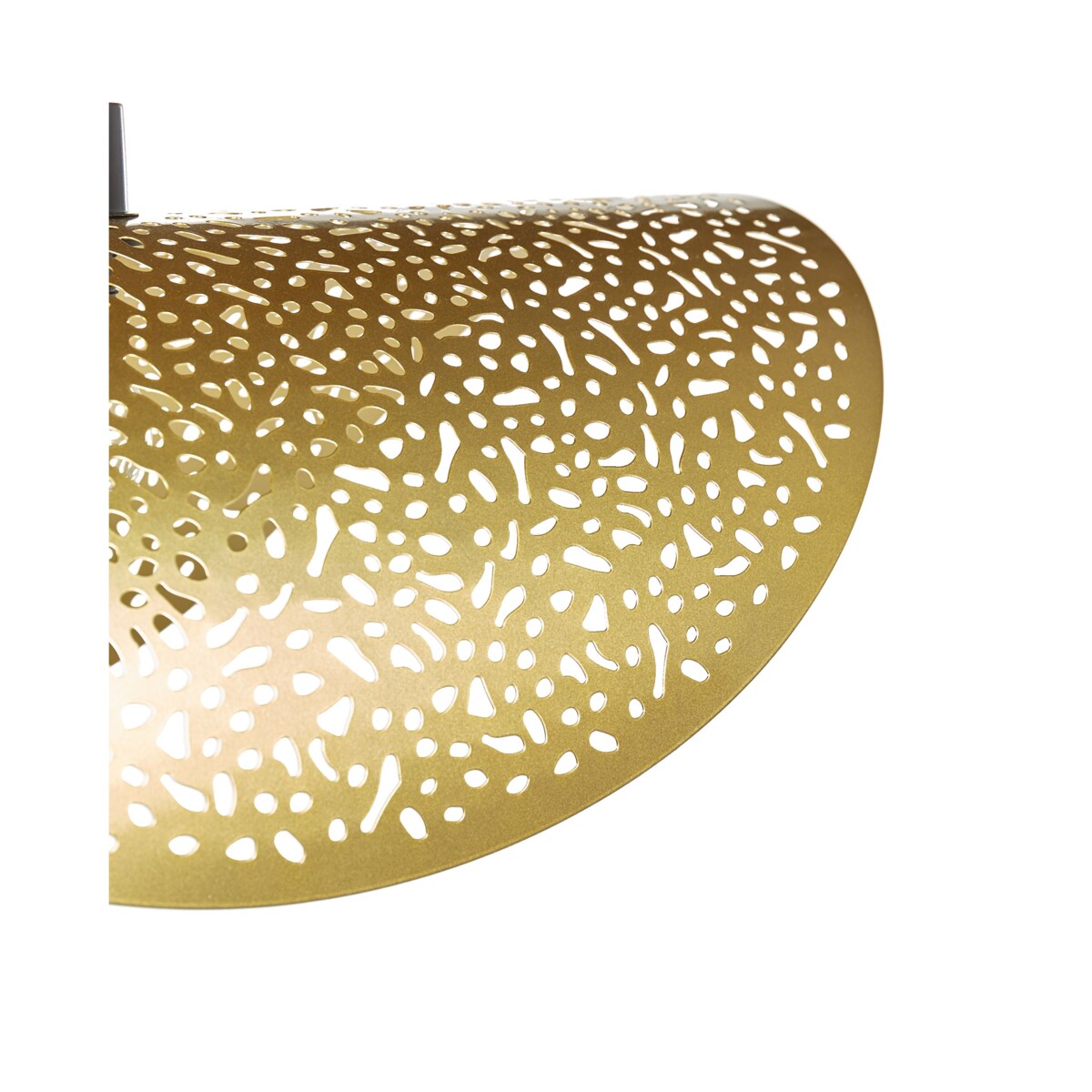 Lampa wisząca metalowa złota KRISHNA