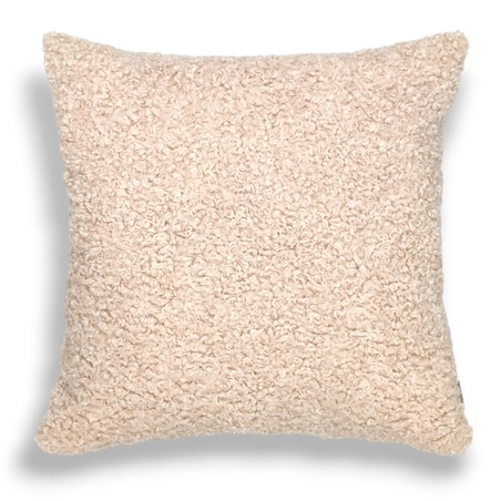 Kremowa poduszka dekoracyjna boucle 50x50 Betty