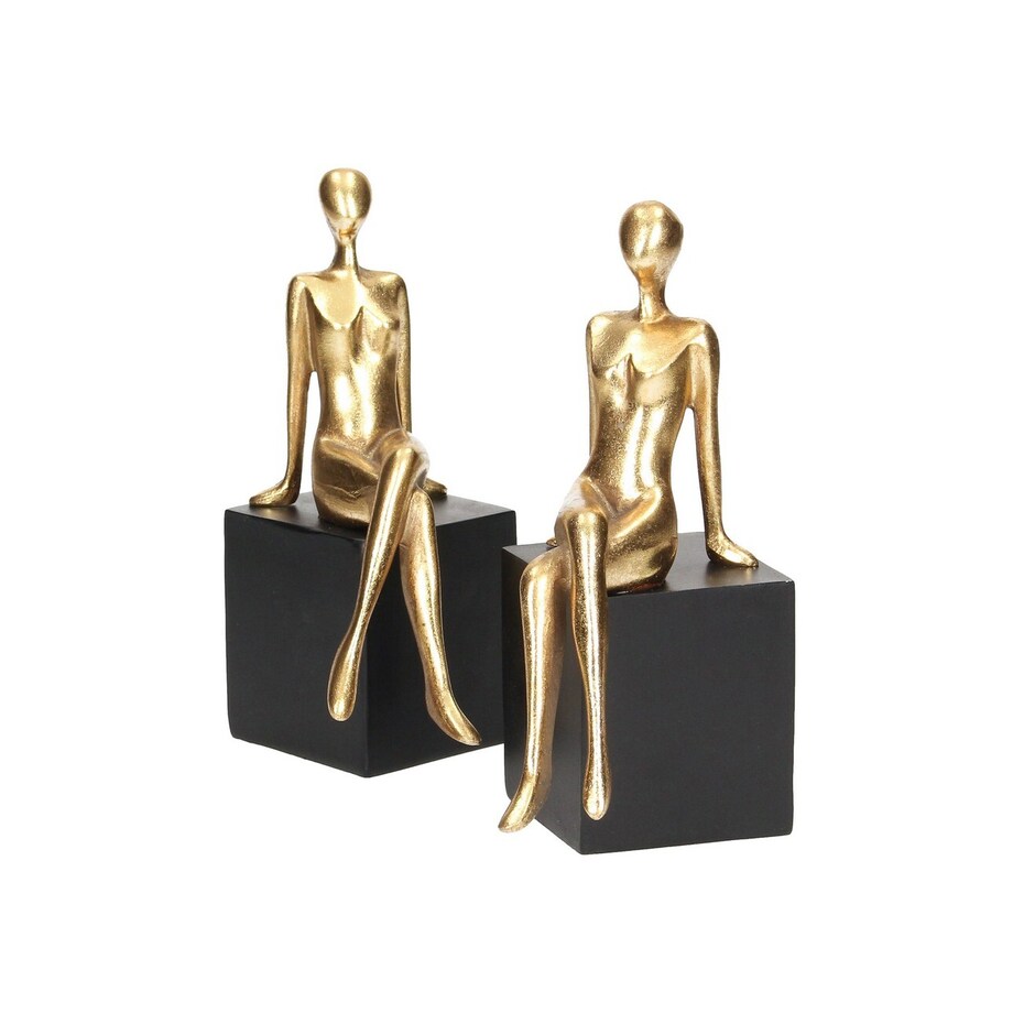 Podpórki do książek Gold Women 19cm, 9 x 9 x 19 cm